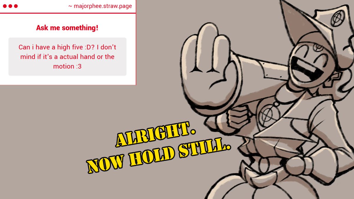 MST3KMAN's tweet image. BUY A STICKER: missingminds-shop.fourthwall.com
ASK PHEE ANYTHING: majorphee.straw.page
TIPS AND FREE STUFF: ko-fi.com/missingminds
#art #majorphee #ocart #digitalart