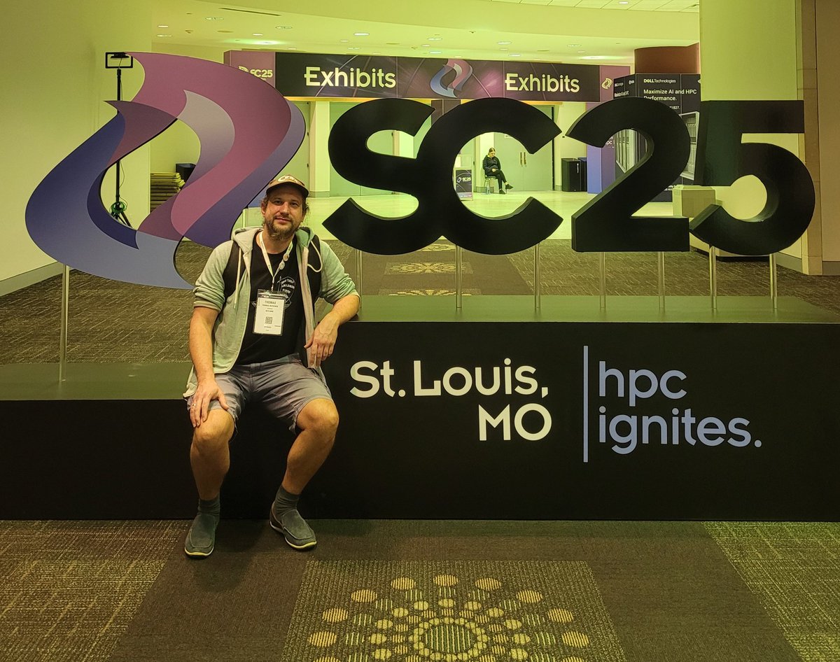 schwinge_thomas's tweet image. All set for Supercomputing 2025 conference!  #SC25 @BayLibre #GCC #OpenACC #OpenMP #HPC