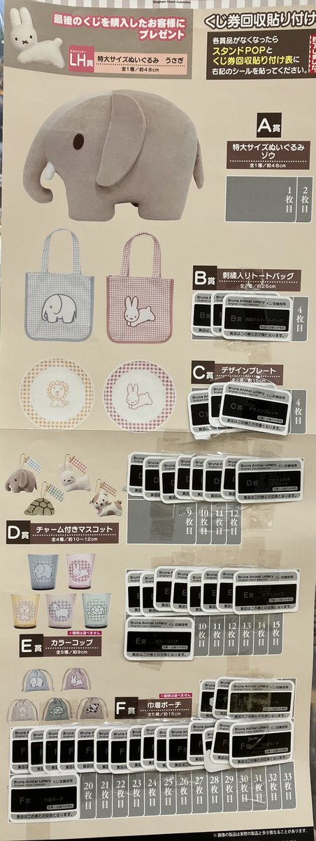 kouzou_game_tk's tweet image. #タイトーくじ 
＃ブルーナアニマル
🔥好評販売中❗️🔥

🎯1⃣回7⃣7⃣0⃣円💰
💫残り2⃣8⃣回💫

🌟ラストハッピー賞🌟まで
まだ少しあるけど・・・😭

皆様のご来店、おまちしてますね😆