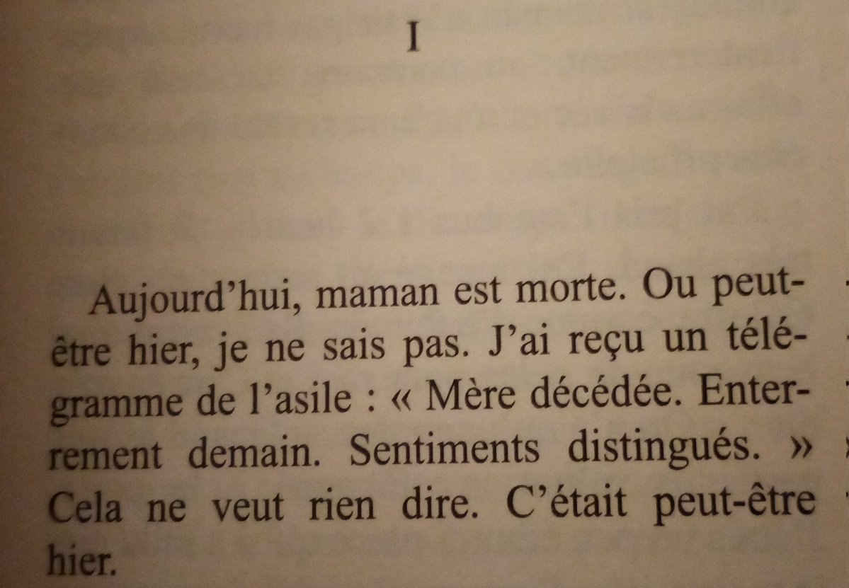 ManelPiM's tweet image. Albert Camus, &apos;L&apos; étranger&apos;