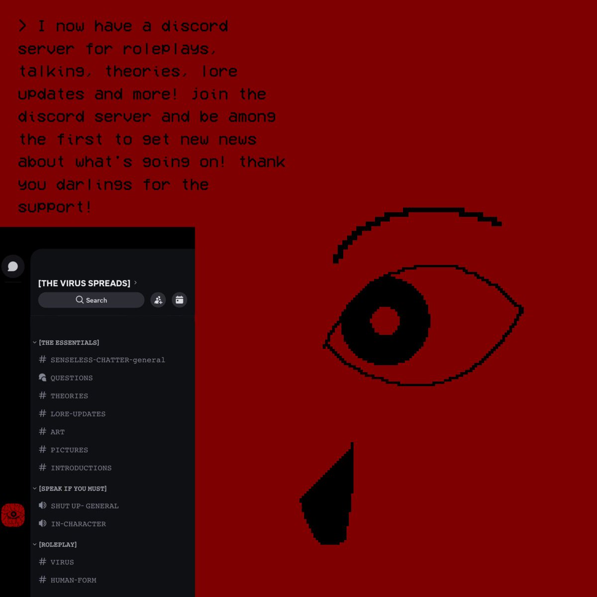 star_twila's tweet image. //YOU HEARD THE WOMAN,GO JOIN THE NEW ERROR DISCORD SERVER! :D

discord.gg/UQQ5ZJVN5