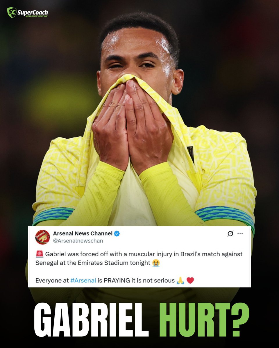 The Arsenal defender is in 50% of teams ranked in the top 5% 😨

#SuperCoach #EPL