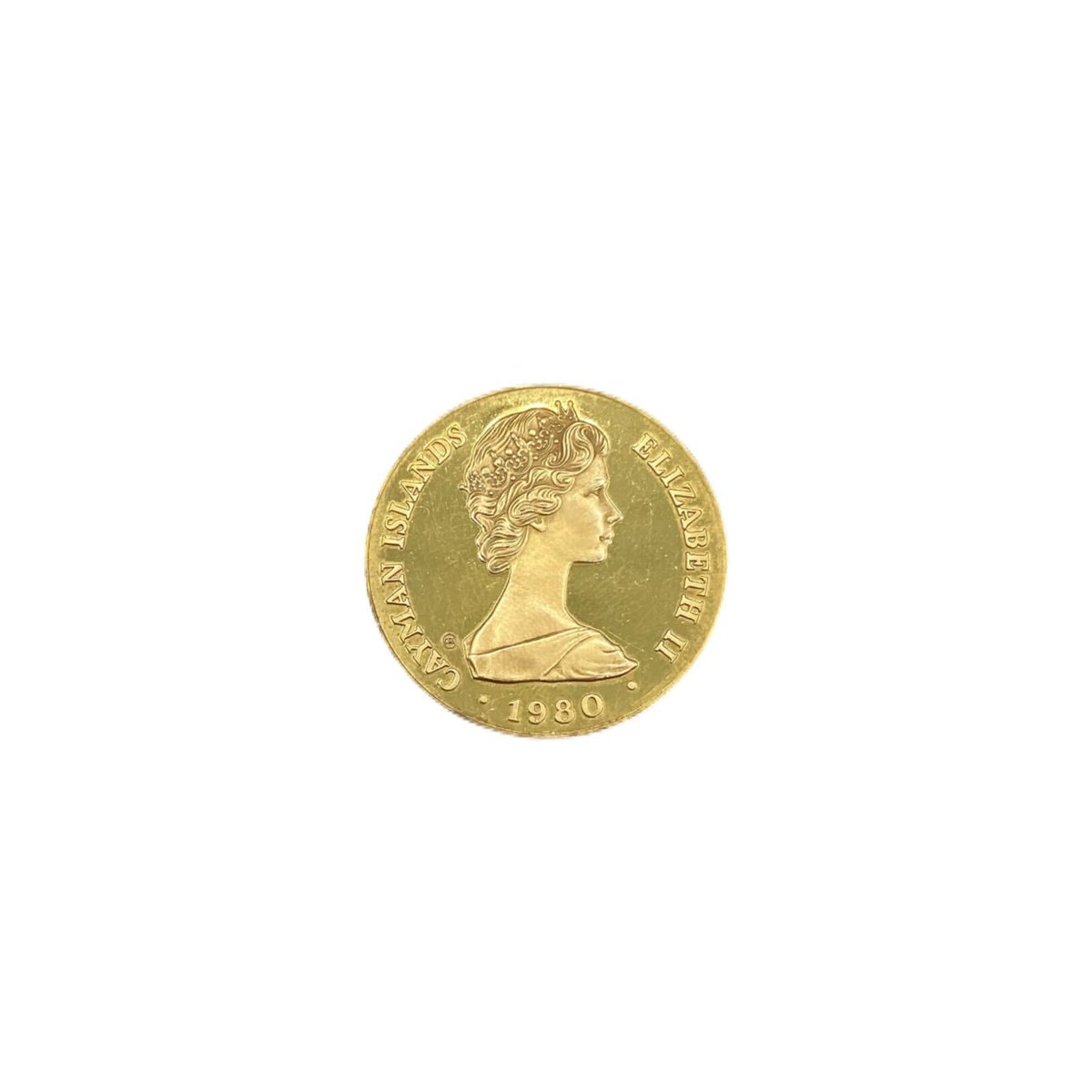 1980年 英領バージン諸島 50ドル金貨 本日は✨🌹1980年ケイマン諸島50ドル金貨🌹金貨✨🌹のご紹介でござい