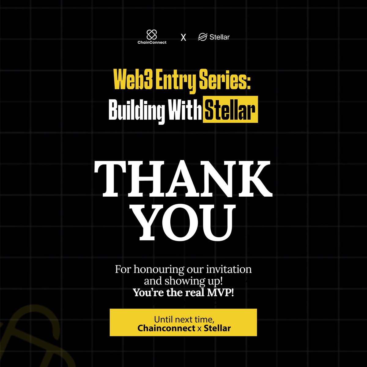 Today’s Web3 Entry Series session was a major success. Students came ready to learn, ask questions, and explore what Web3 really means and that’s exactly the impact we set out to create.

<a href="/StellarOrg/">Stellar</a>