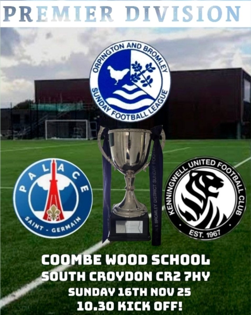 The Tigers are playing <a href="/palacestgermain/">Palace Saint Germain</a> away in the league. 

Come down and show your support.