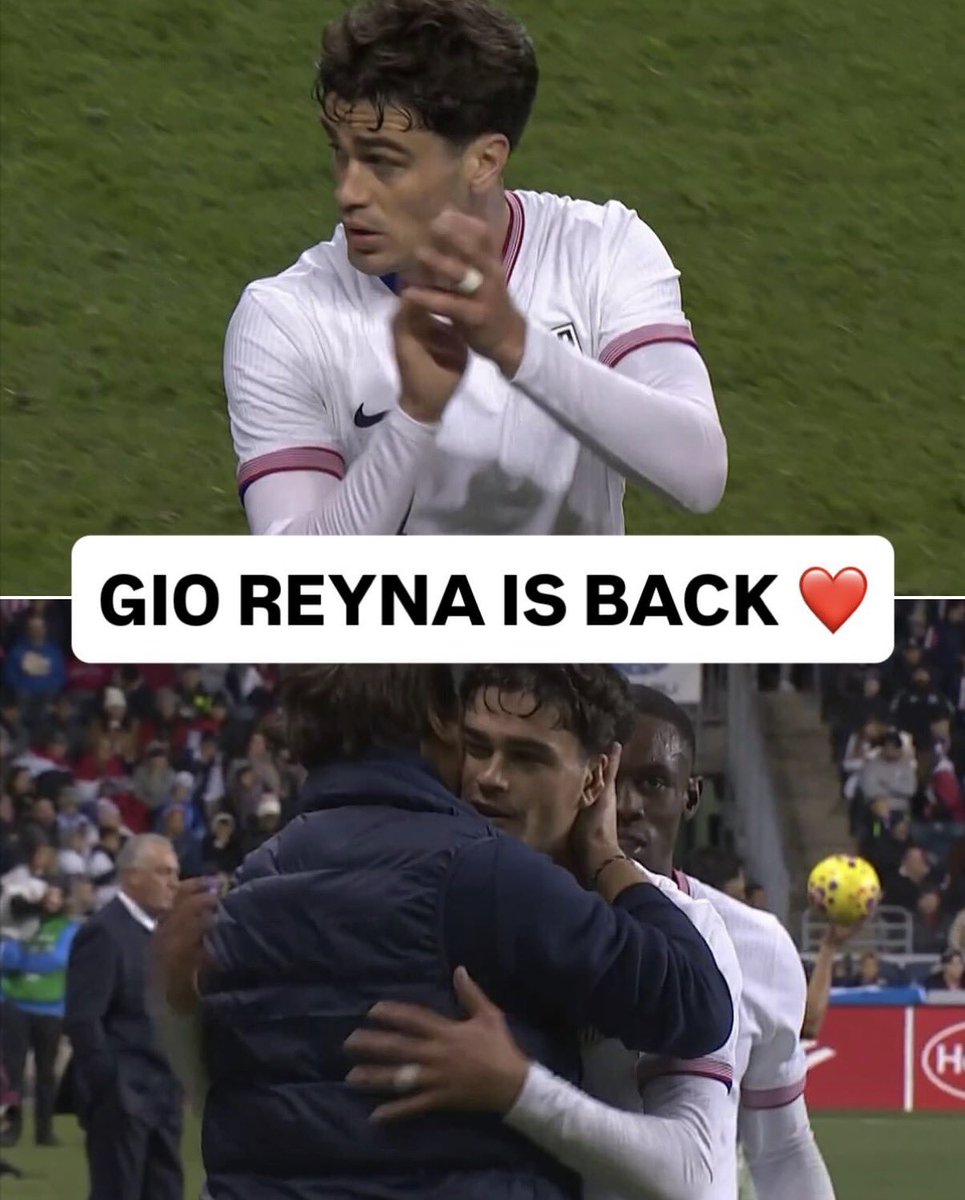 GIO REYNA REDEMPTION GAME 🇺🇸

After being in the football wilderness for club and country, the player long seen as our creative force is thrown a life line and he delivers, scoring and setting up a second in a 2-1 win over Paraguay.

A nation wonders, do we have our Gio back?