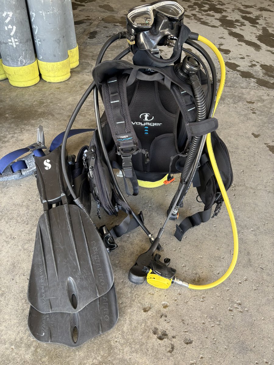 flight00's tweet image. 波もなくて穏やか〜
準備出来たから一本目出発！🤿
#雲見ダイビング
#今日からドライスーツ