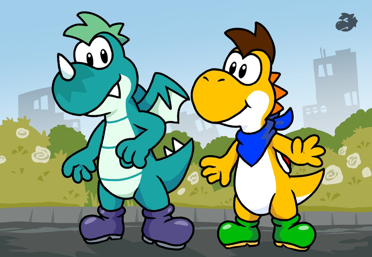 Rex and Yoshi
For yyoshisteven