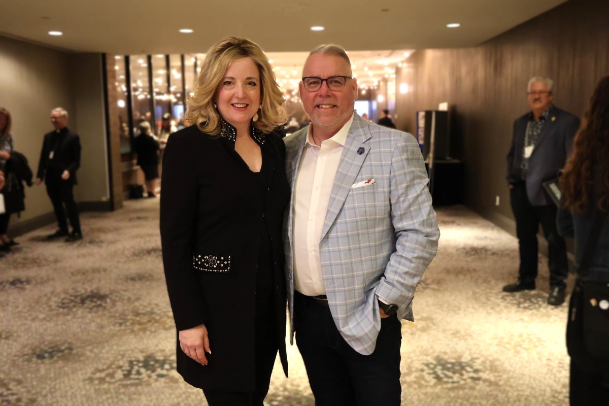 ACSTANews's tweet image. Yesterday evening, a great start to our 2025 AGM. Thanks to Fr. Kris Schmidt from @archedmonton for an excellent opening keynote!