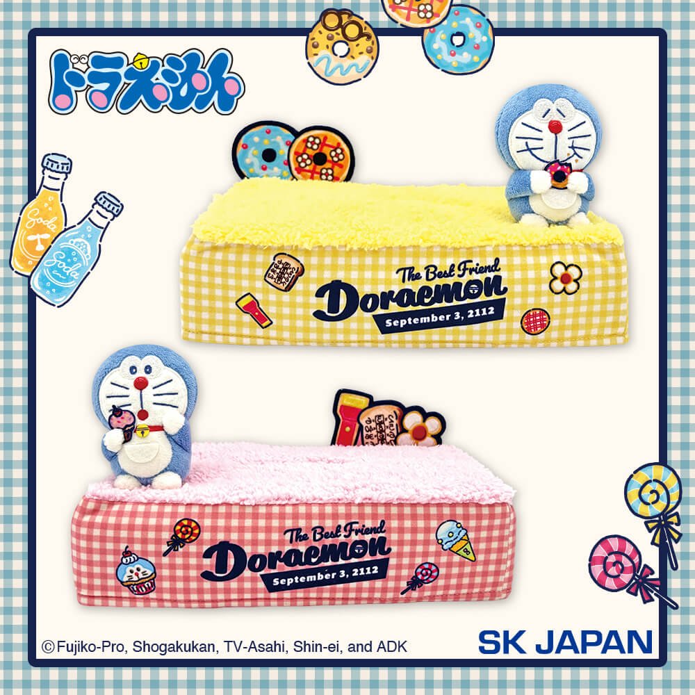 ❣本日の新景品❣ 『ドラえもん』のスイーツモチーフがかわいい