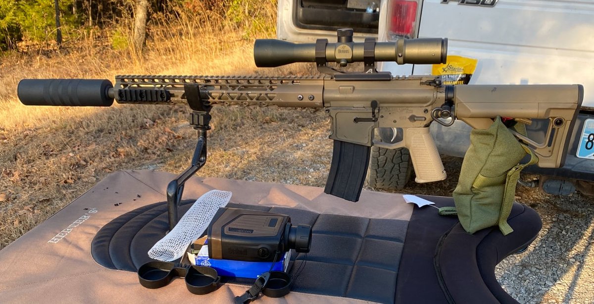 TacticalExpert1's tweet photo. Testing out my 338 spectre with the wolf hawk 338 suppressor. https://t.co/QjiGNF1vhX