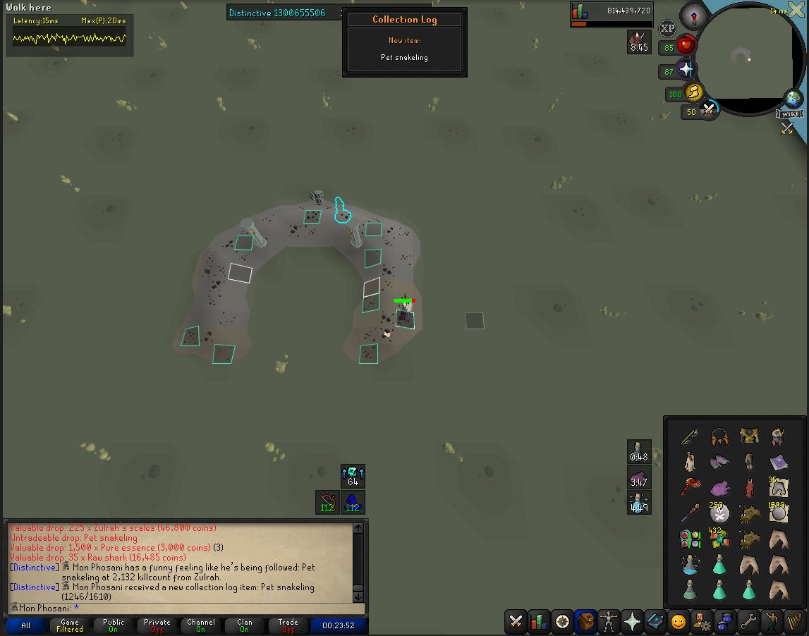 Monsiani1's tweet image. #21 - Pet Snakeling, 2,132KC

First ever pet I got in RS, glad to have it on this account now 🐍