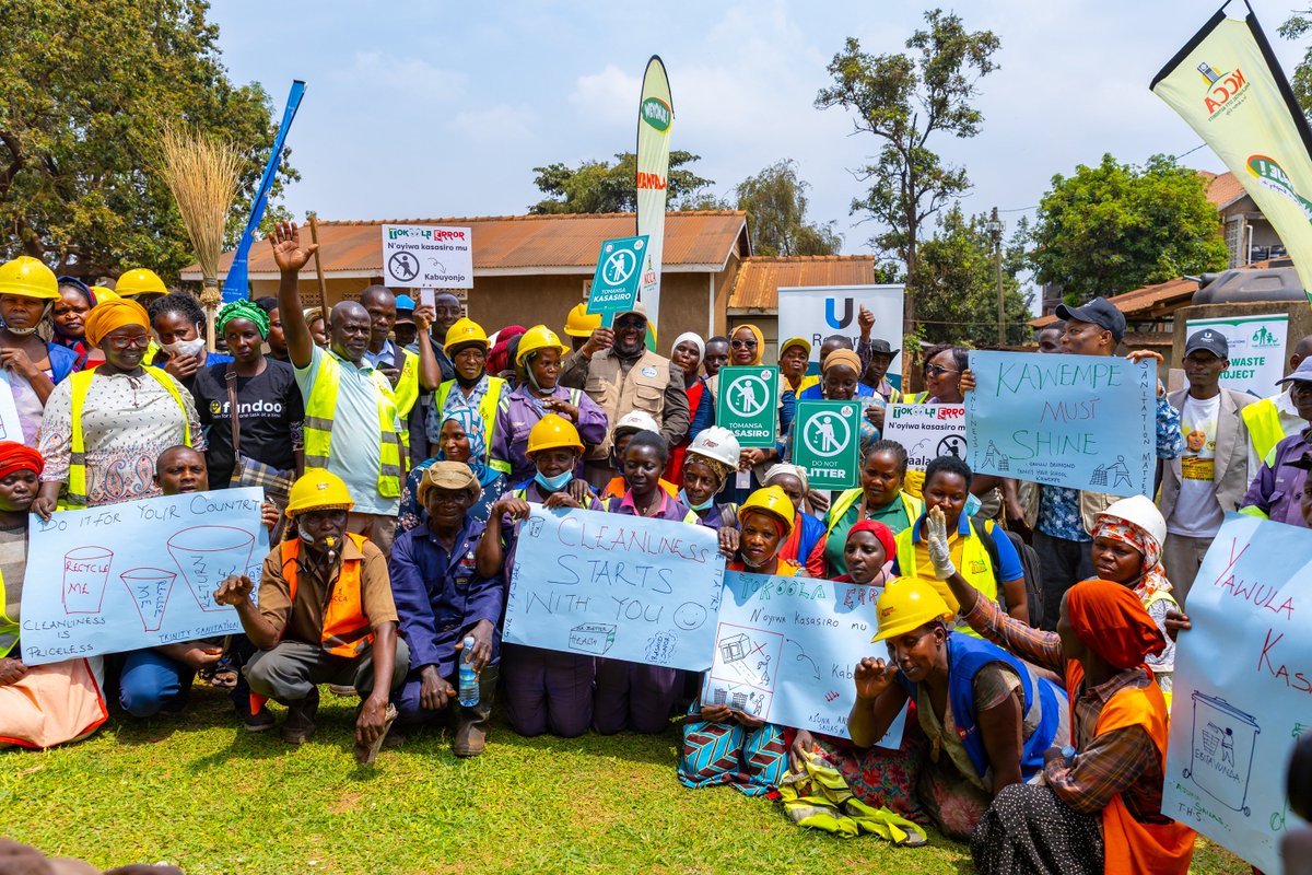 In the morning of Nov 15, we took our gospel on proper waste management practices to the community of New Bubajjwe, a zone in Bwaise — Kawempe Division where we conducted a cleanup drive with residents and later launched the <a href="/Weyonje/">Weyonje</a> Sanitation Challenge 2025 edition.

Led by