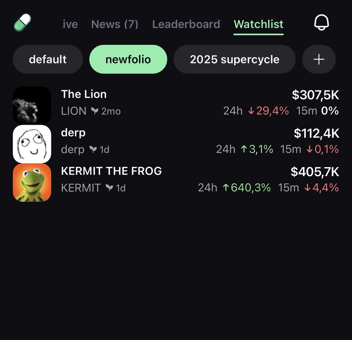 daumenxyz's tweet image. Making a “newfolio” purely on low cap gambles that I think have good r/r here and wouldn’t mind losing 

Any suggestions to add?