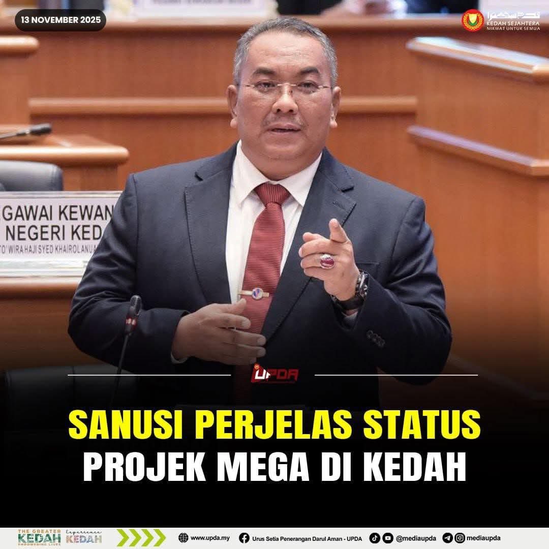 Setiap kali projek mega Kedah dipersoalkan, jawapan yang sama akan keluar:
“Bukan salah kerajaan negeri. Itu tanggungjawab kerajaan pusat atau pelabur swasta.”

Tetapi bila kita teliti satu persatu, jelas bahawa masalah sebenar bukan siapa bayar… tetapi siapa yang tak mampu