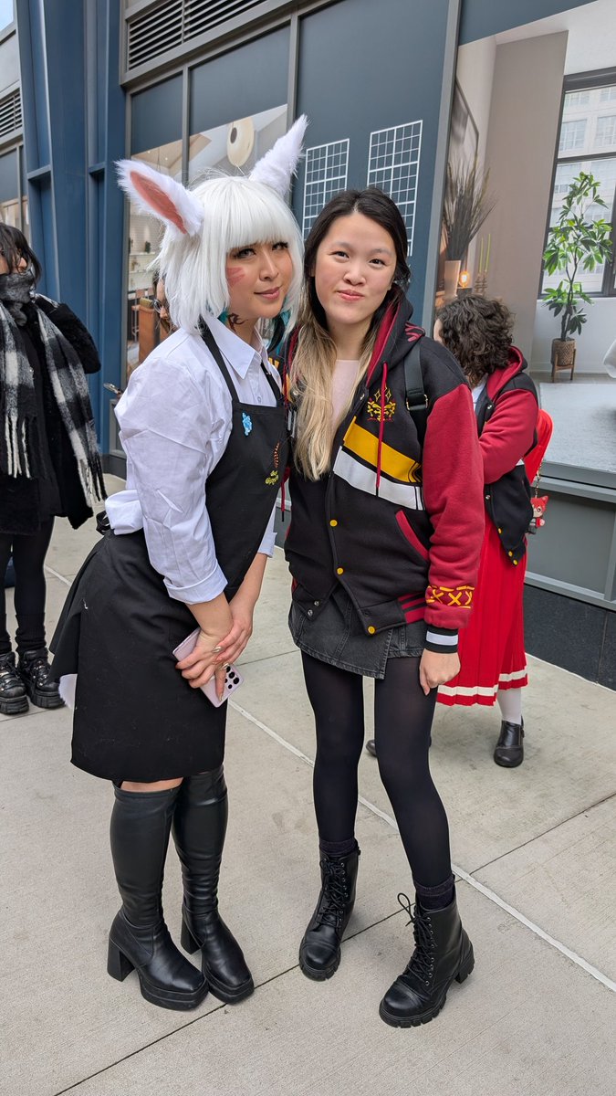 FlowingFlow's tweet image. Had a great time at the FFXIV Cupsleeve  event today!! ❤️ It was so nice meeting all the WoLs!!