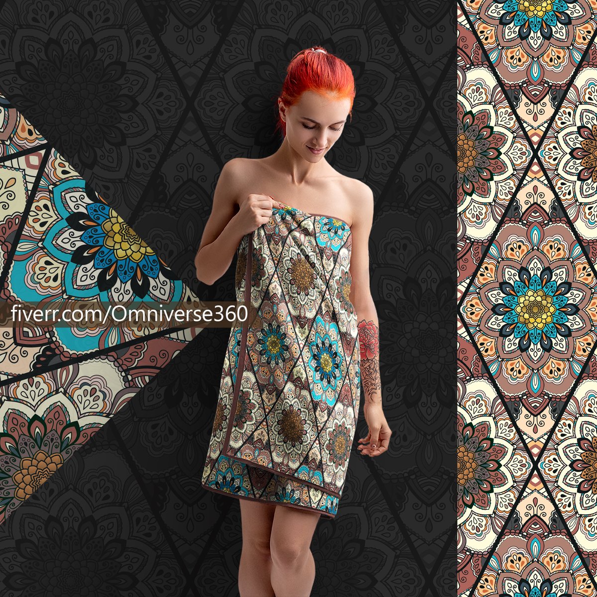 omniverse360's tweet image. I will design seamless pattern design textile pattern clothing, fabric, packaging, prints and more
fiverr.com/s/99yKxQY

#patterndesign #mandalapattern #mandala #USA #fabricprints #textile #textiledesign #boutiquebusiness #clothing #custompattern #blankets #toweldesign #Europe