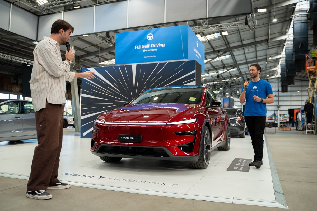 Everyth1ngElec's tweet image. Have you experienced the future yet? 🤔⚡️

Tesla has passed over 600 test drives in their new Full-Self Driving (Supervised) programme here at #EverythingElectricMelbourne this weekend! Let&apos;s see how many we can get to by the end of today 🏆 @TeslaAUNZ