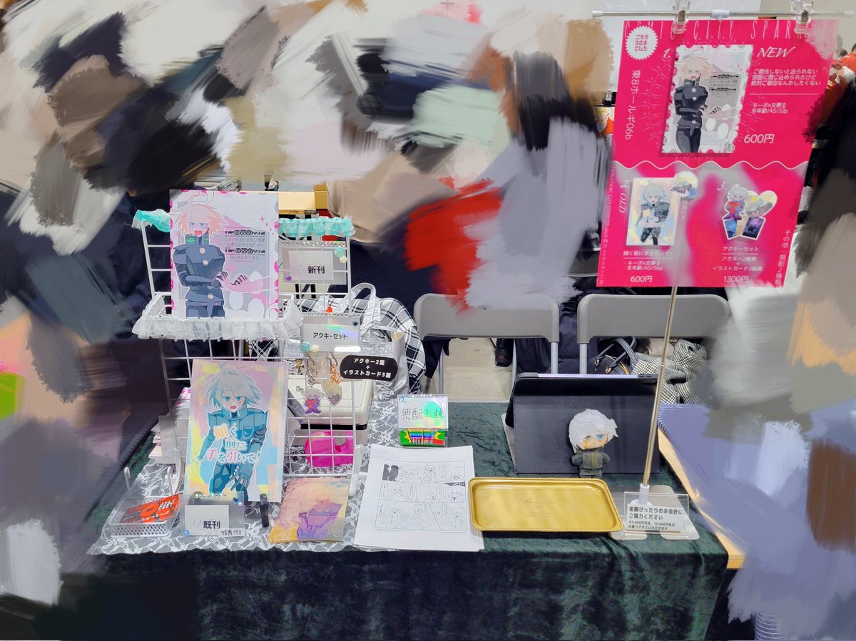 設営完了しました🎶