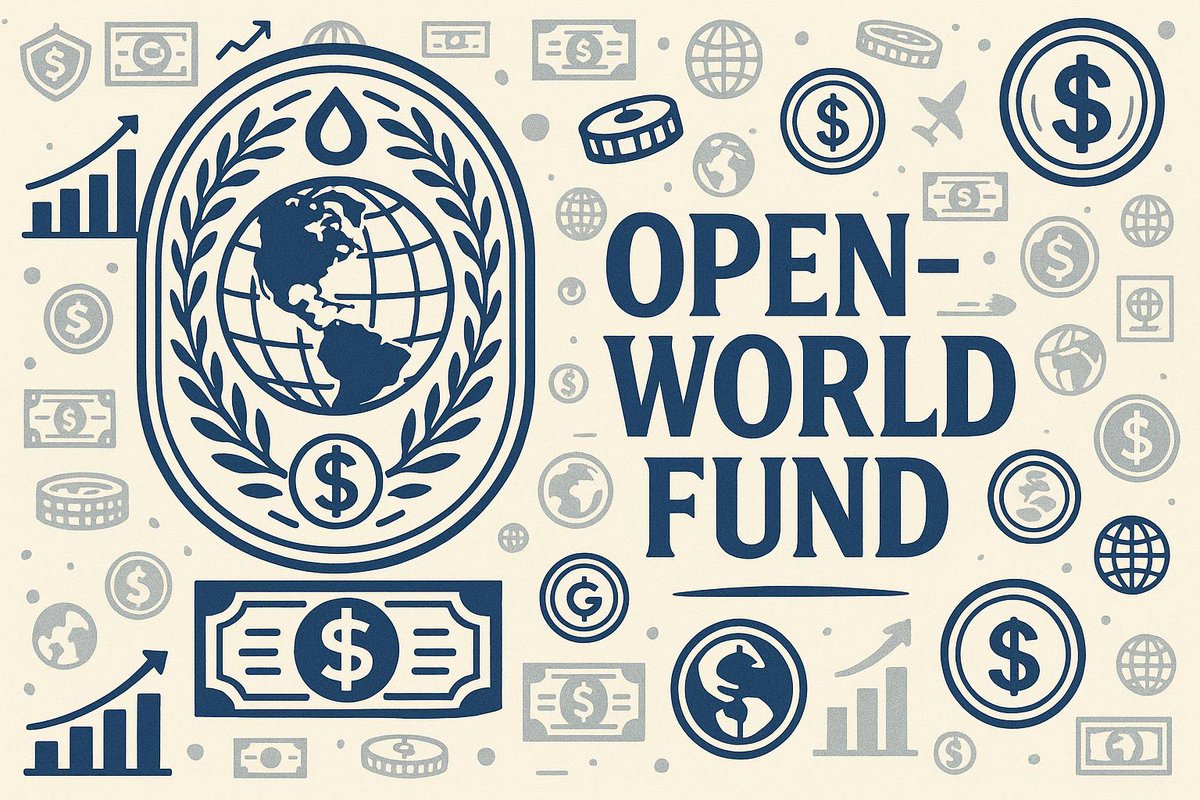 Openworldfund's tweet photo. 📅 Save the date: Nov 22, 2025

OpenWorld Fund ($OWF) is coming.
A community-driven experiment around real-world assets, on-chain  &amp; everyday use. https://t.co/jadEKCXrGJ