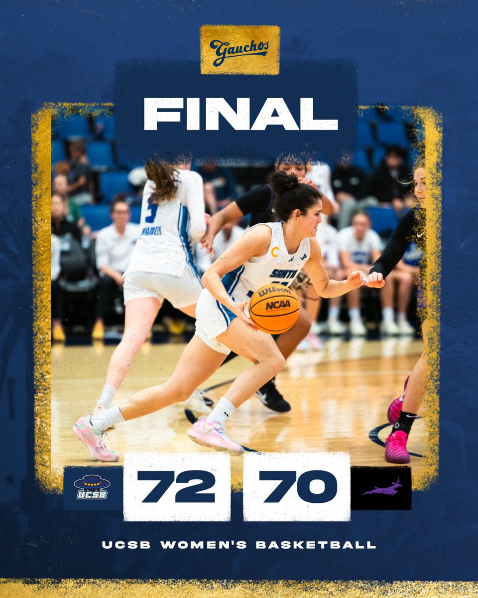 Gauchos pull out the win!!

#GoGauchos