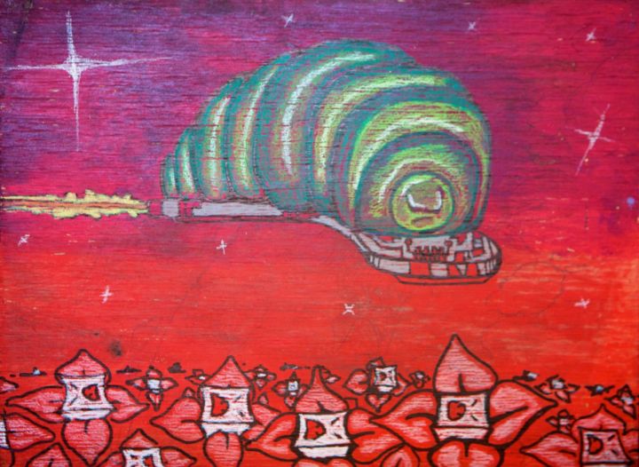 onemindart's tweet photo. Art of the Day! "Killer Tofu Worms". Buy at: https://t.co/f34fS0jCC4 https://t.co/eu8MSYKEN8