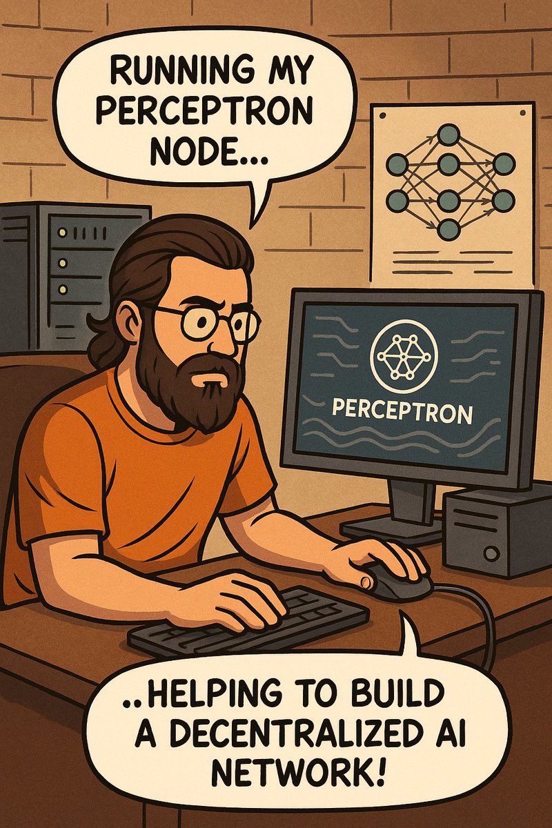 HaluuWeb3's tweet image. Running my Perceptron node feels like powering a living digital organism.
You watch the network grow — and you grow with it. @PerceptronNTWK @blockmesh_xyz