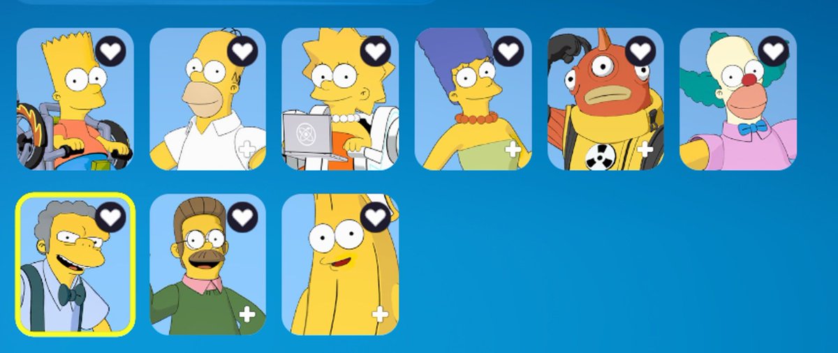 Homer J Simpson Is In Fortnite tweet media