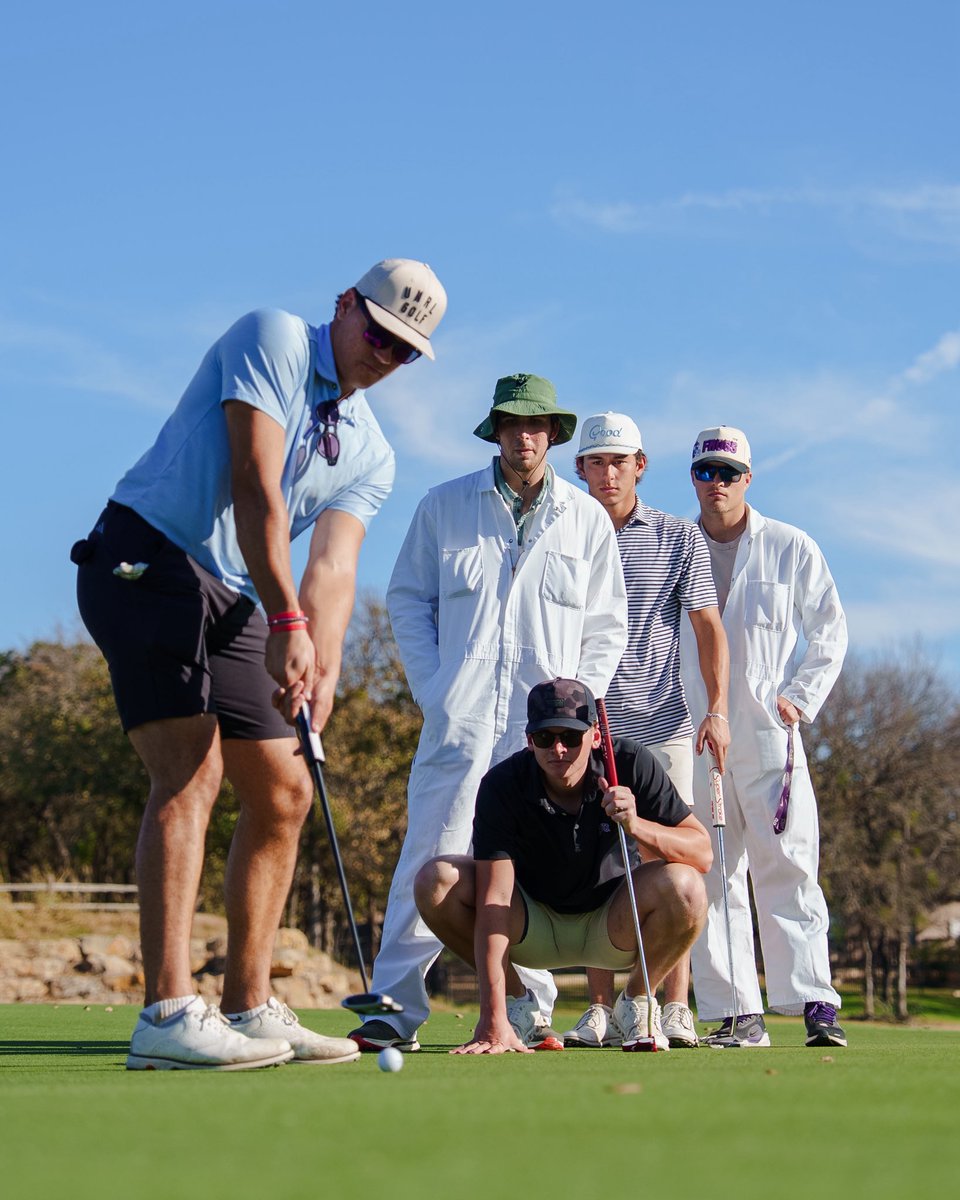 TCU_Baseball's tweet image. a good day for it 🏌️‍♂️

#GoFrogs | #FrogballUSA