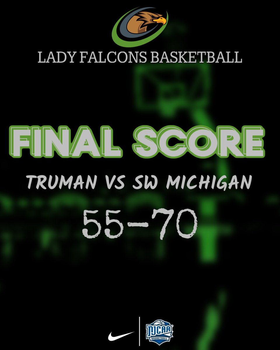 Final Score from today’s game against SW Michigan.