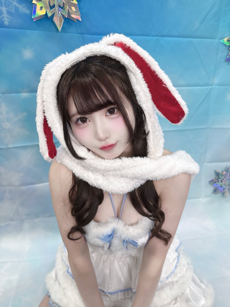 クリスマス☆盛り沢山♪黒うさぎちゃん クリスマス宿題販売中🎄💘 2着目は寂しがり屋のうさちゃんです