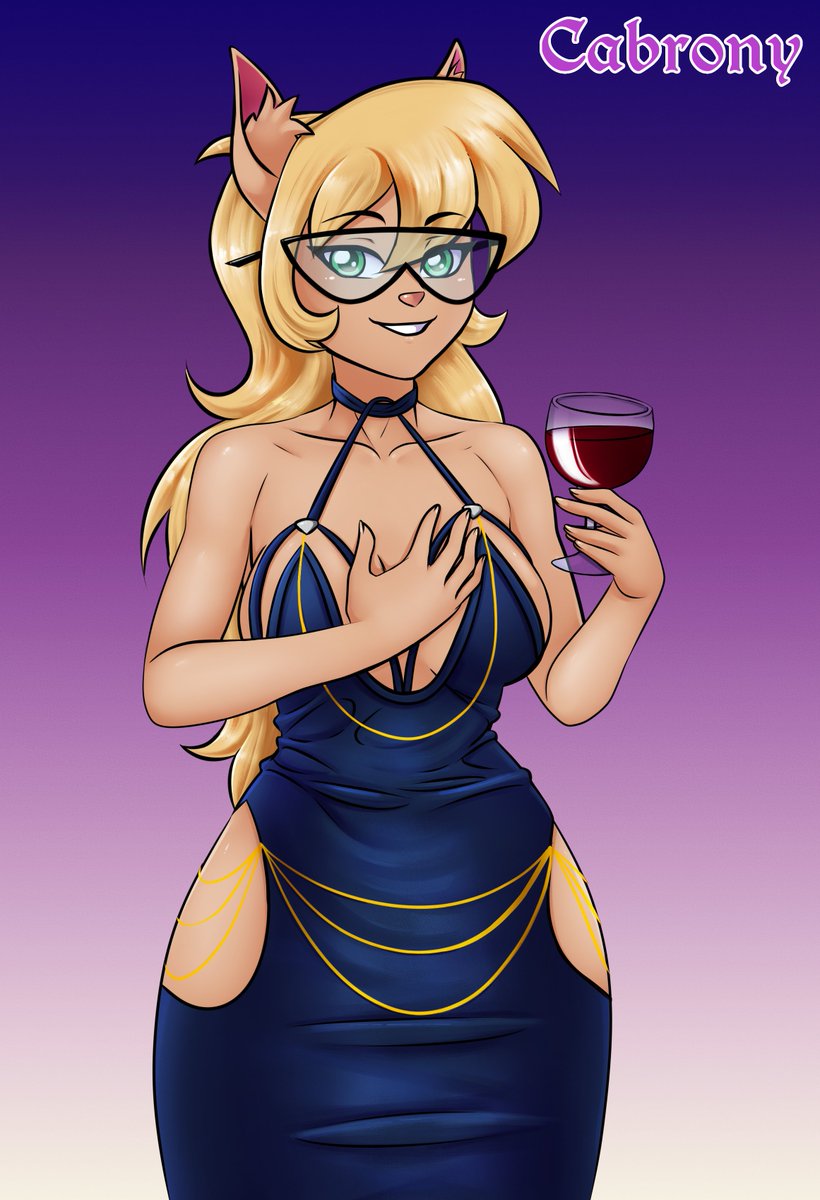 Callie Briggs cocktail dress.

Original lines by <a href="/Sparityqueen/">Sparityqueen</a> colored by me.