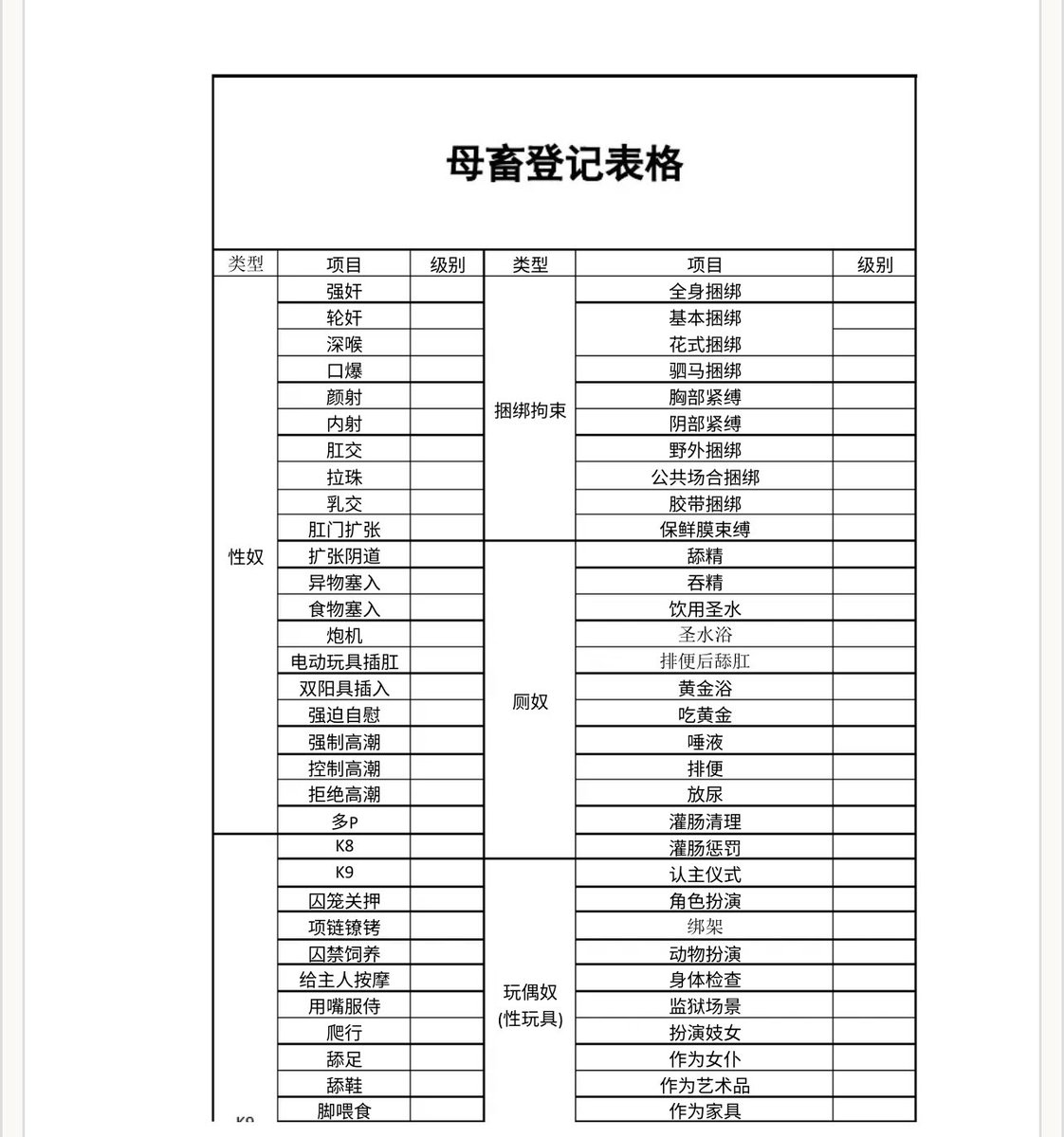 guowaiid's tweet photo. #母狗任务表  #母狗测评 #母狗任务 测评表母狗测评表电子版 https://t.co/B3E1I2LfgT