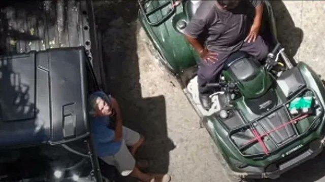 Lukewearechange's tweet image. REMINDER: This was photographed on Epstein island after he &quot;allegedly took himself out&quot; 

Its what made me go to the island!