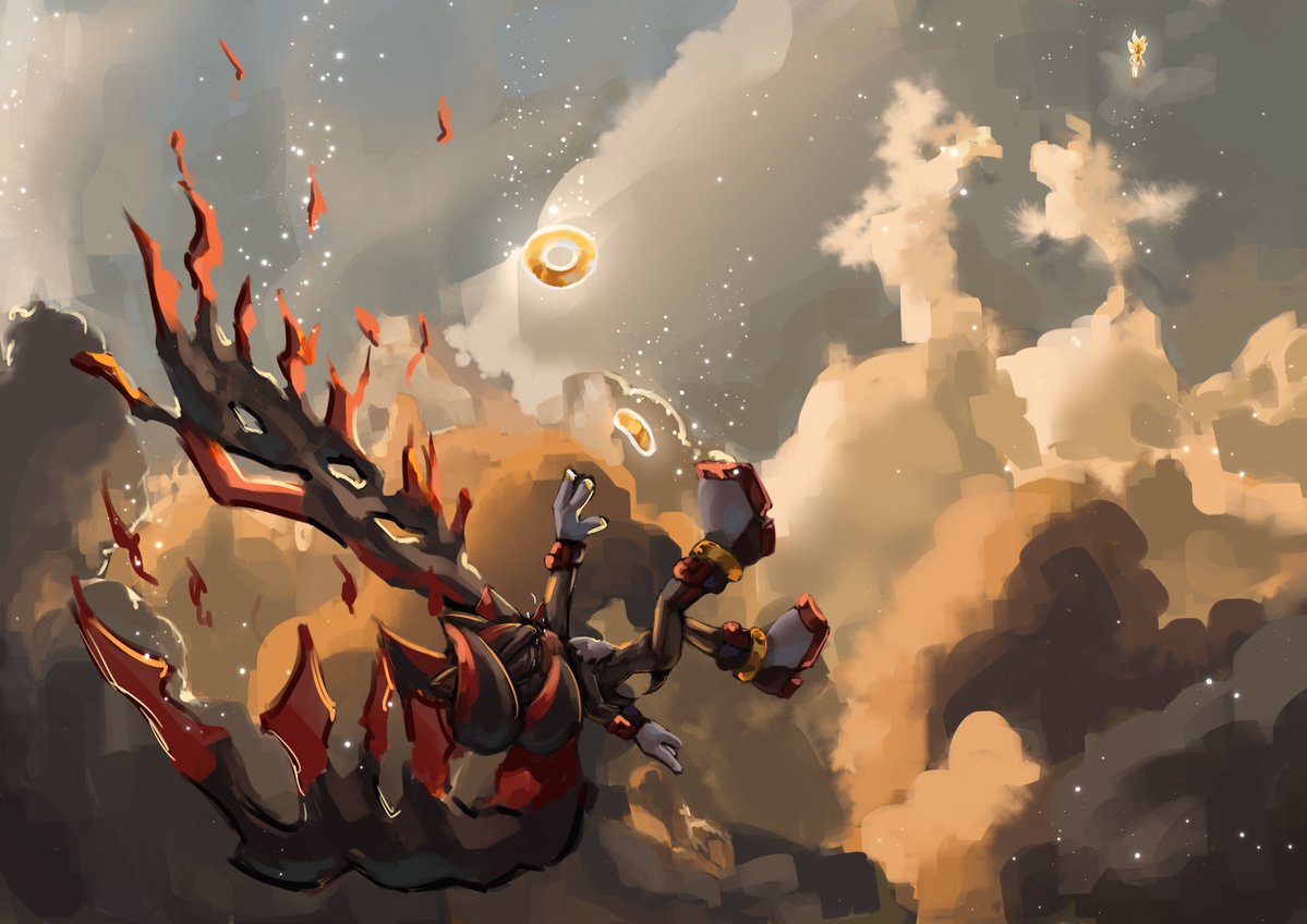 reotastic's tweet image. Happy 20th anniversary shadow 🥹 I’ve only got old art