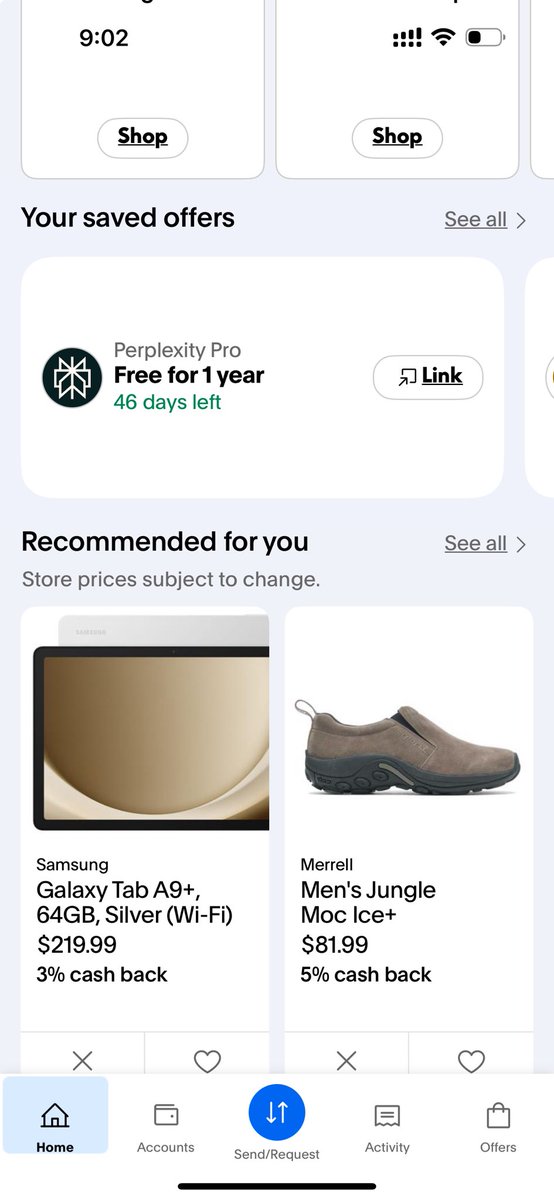 disk0x's tweet image. ⁦@perplexity_ai⁩ pro has 1 year free if you link it with PayPal