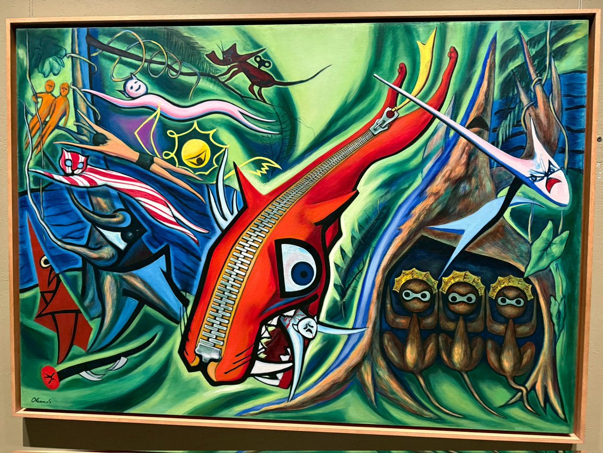 岡本太郎美術館 時々展示変わるから 何回行っても楽しい😊 大好きな