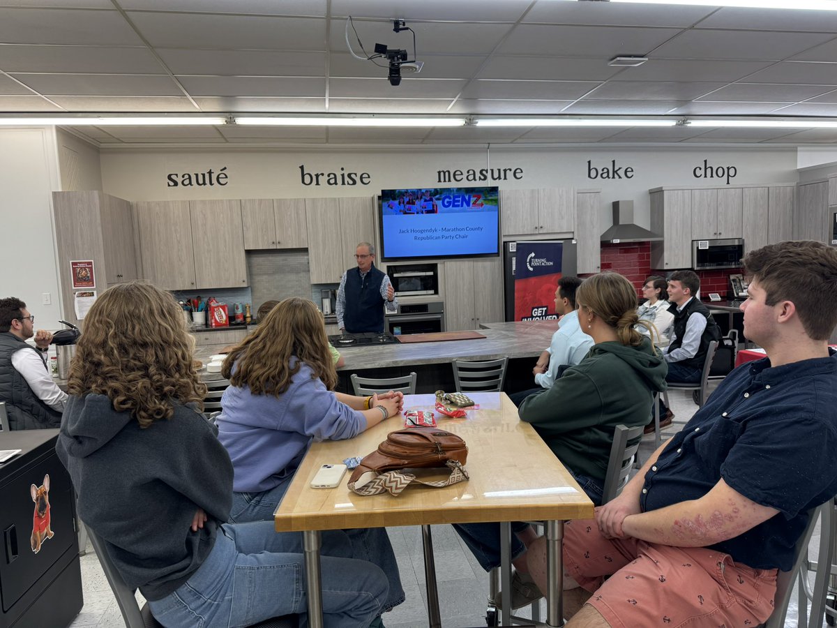 Huge success for the North-Central Gen Z Coalition launch in Wausau, WI this evening!

We had a dozen Gen z patriots come out to get more involved in taking charge of their community!

It’s only gonna grow from here!

<a href="/TPAction_/">Turning Point Action</a> <a href="/TPACoalitions/">Turning Point Action Coalitions</a> <a href="/tylerbowyer/">Tyler Bowyer</a> <a href="/bgalsWI/">Brett Galaszewski</a> <a href="/dixonswolfe/">Dixon Wolfe</a>
