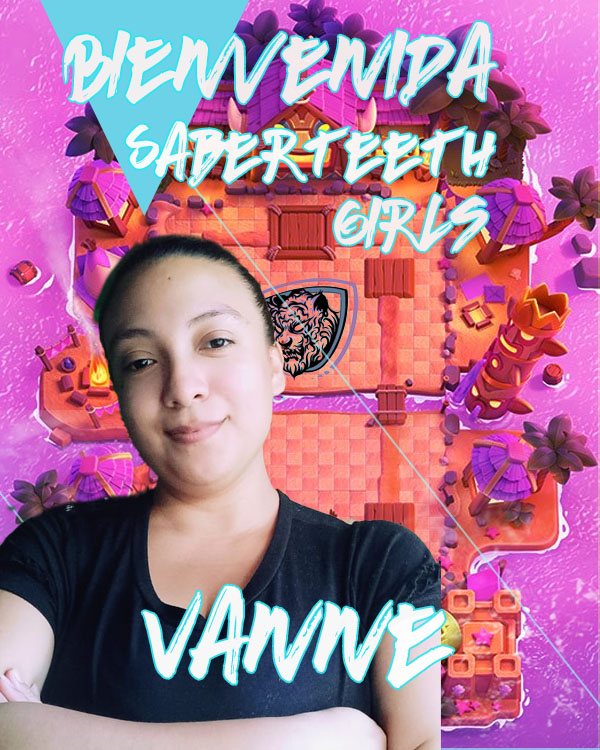 🎉Le damos la Bienvenida a la Reina de los Reclutas <a href="/Vanne10G/">Vănnë</a> 🎉
🔥No juega para presumir decks. Juego para terminarlos.

🐾 #SaberteethGirls #ClashRoyaleFem