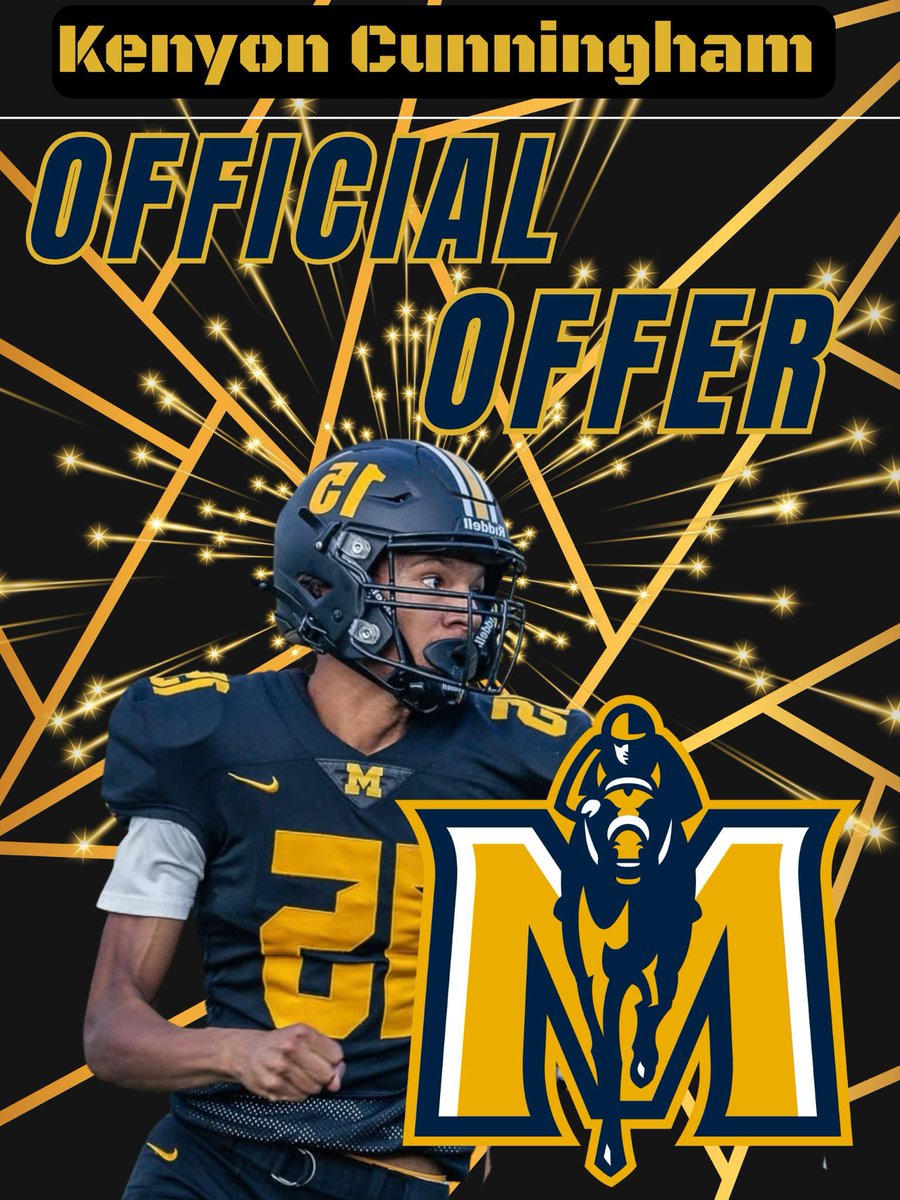 Appreciate Murray State and Coach Wright for extending Kenyon Cunningham his first Division 1 offer.  Keep grinding son, it has just begun.  #weHUNTTOGETHER