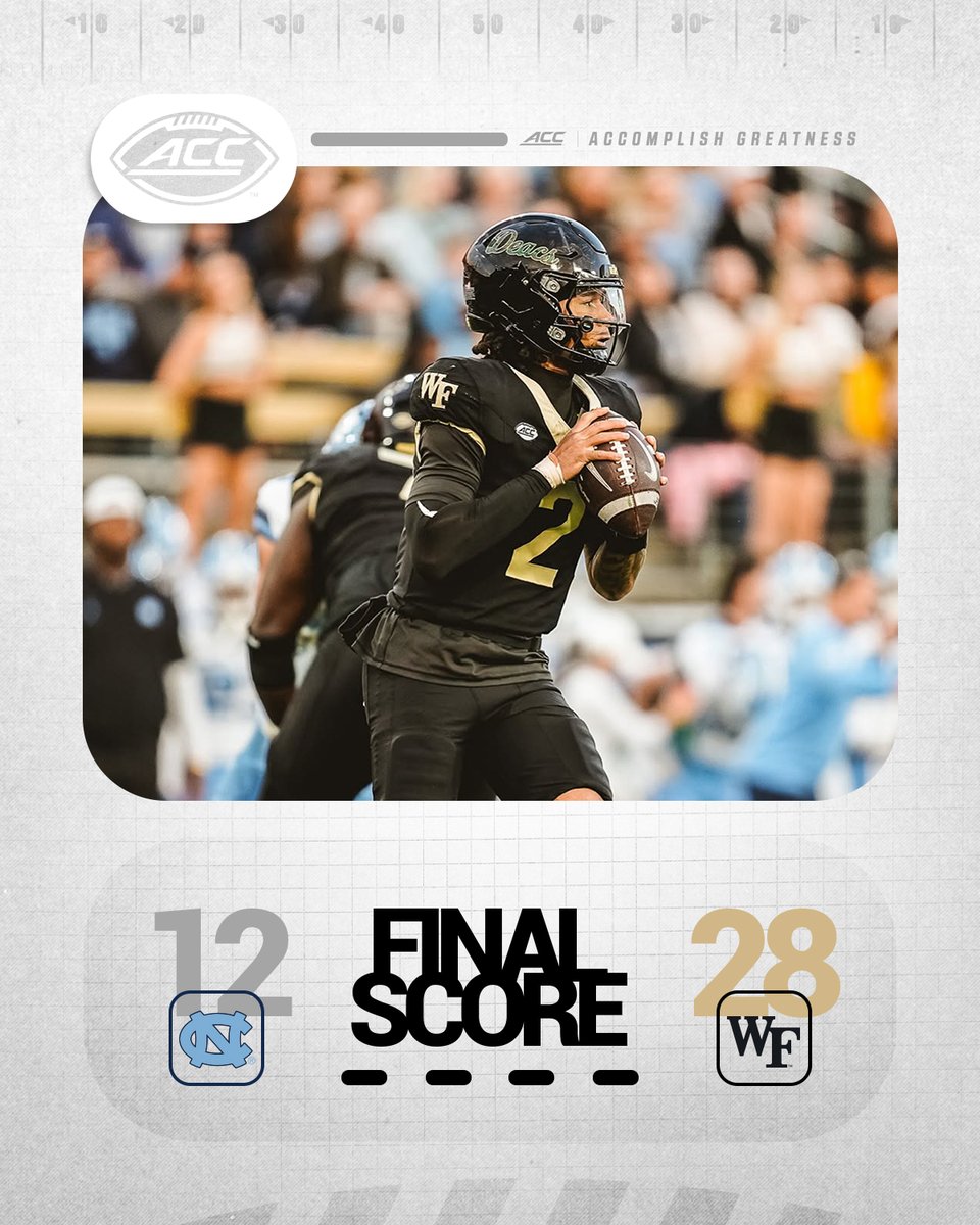 WAKE FOREST CONTINUES THEIR WINNING WAYS 🎩
