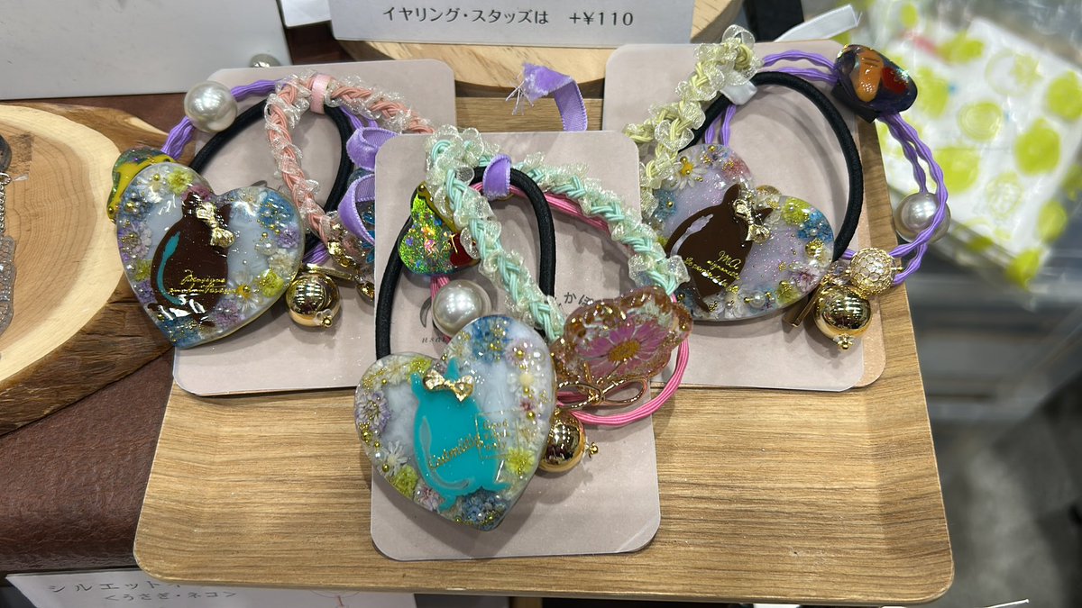 デザインフェスタ 2日目！！ うさぎイヤーアクセ補充♡ 新作だらけです