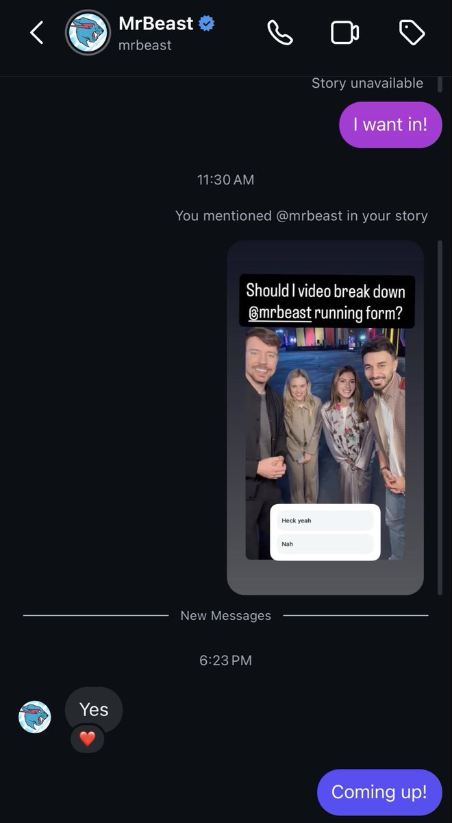 So <a href="/MrBeast/">MrBeast</a> said I should break down his sprint form from this video. 

Full breakdown coming soon…