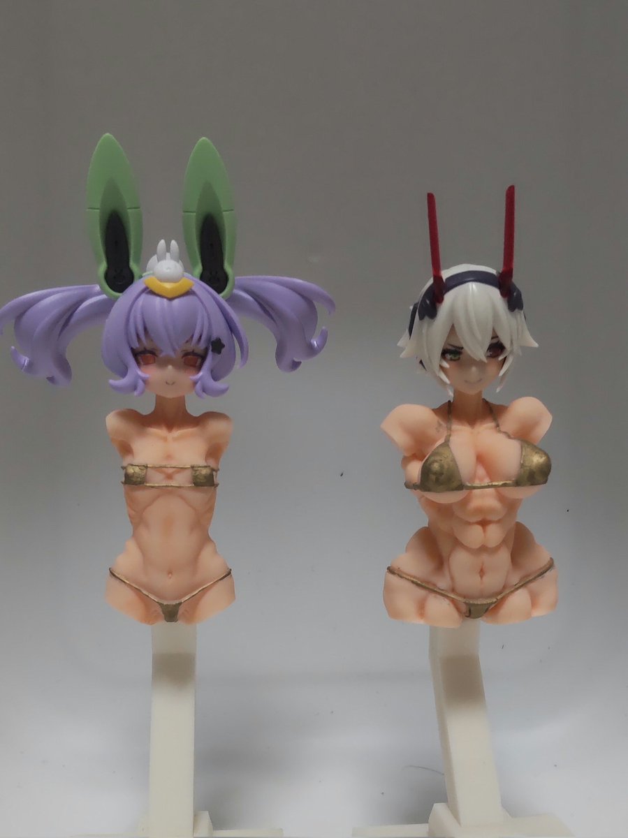 11月16日(日)に開催される AKガーデン28 にて販売します。
メガミデバイス カスタムボディ
再版：水着ボディG,  M, SH,
サイズ:約60mm
価格:各1,000~1,500円
3Dプリンタ出力キットとなります。
※頭部は付属しておりません