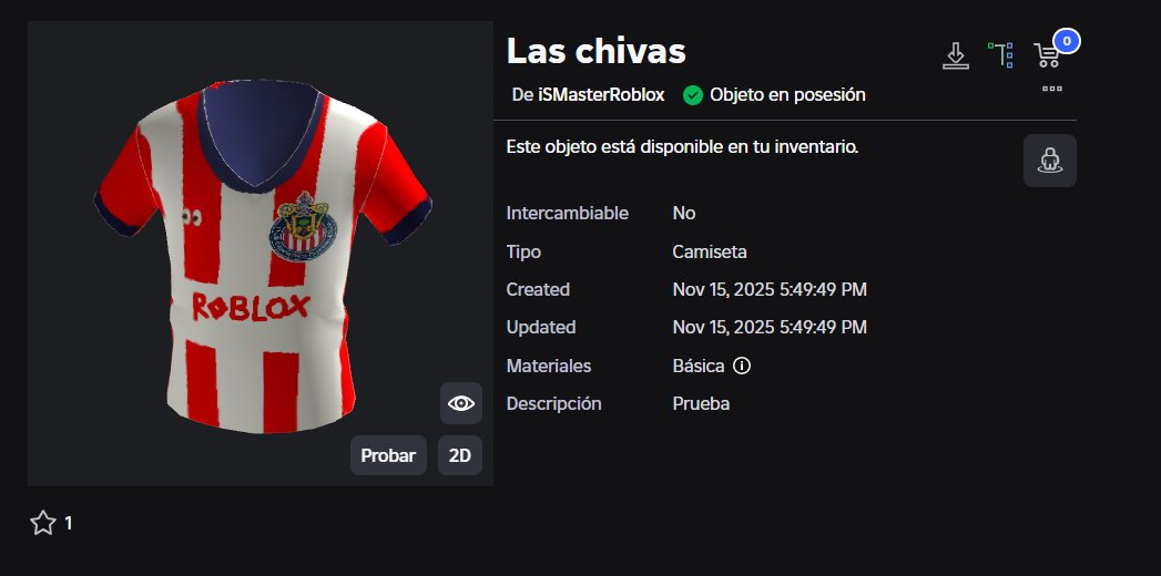 iSMasterRoblox's tweet image. probe este juego para crear tus propios UGC y pues... jajajaj 🤣