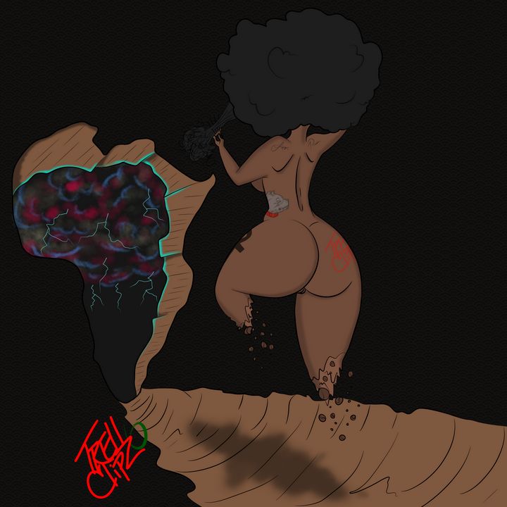 trellclipz6's tweet photo. Art of the Day! "HOME GROWN". Buy at: https://t.co/4V8Fp4VSB1 https://t.co/jklsENAqUj