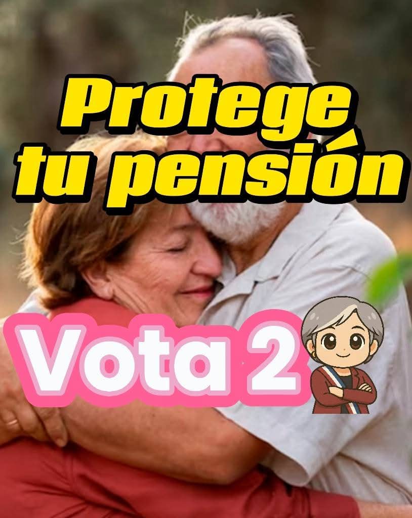 Sus madres, padres, abuelas y abuelos, cuentan ustedes para protegerlos, la ultraderecha viene a quitarles lo ganado en la reforma, así de claro.
