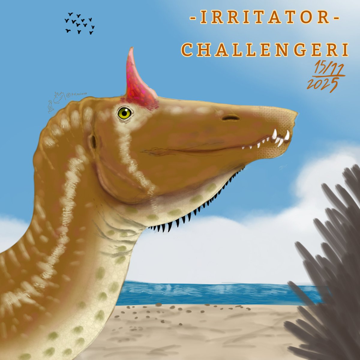 paleoandrew2025's tweet image. - IRRITATOR CHALLENGERI -

Fiz usando o estudo de coloração do @heitoresco como base

#spinosaurus #irrator #irritatorbelongstobr