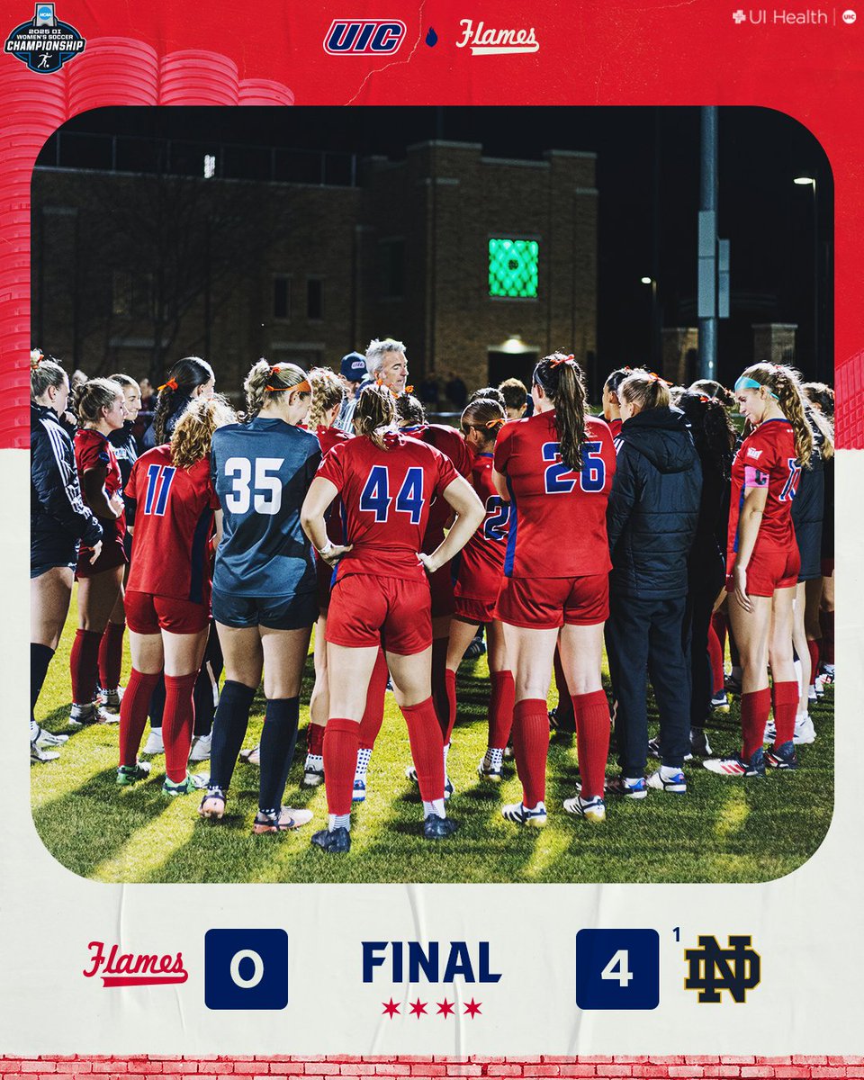 UIC_WSOC's tweet image. Our historic season comes to an end

#ChicagosCollegeTeam