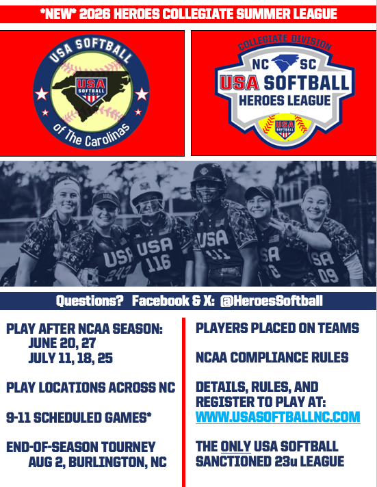 USA Softball Heroes League tweet media